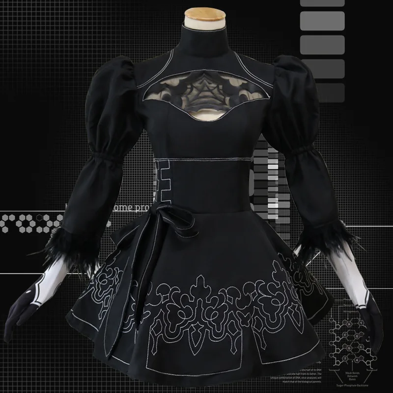 Nier-丶Ÿ  2B ڽ ǻ,  ,    ǻ, ҳ, ҷ Ƽ,  巹