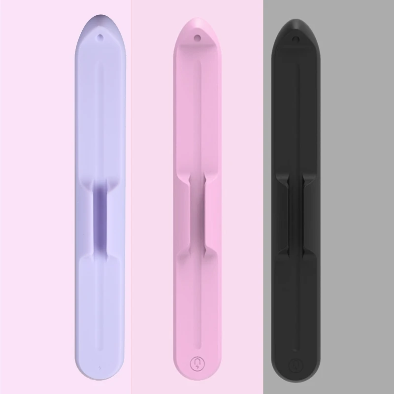 Стилус карандаш 1 / 2 Чехол для ручки держатель силиконовый Магнитный Слот