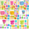 Kit Seaside Parent-child Sand Beach Game Shovel Beach Beach Bucket Toys Beach Water Play Beach Digging Tool Toy Beach Play Toys 6