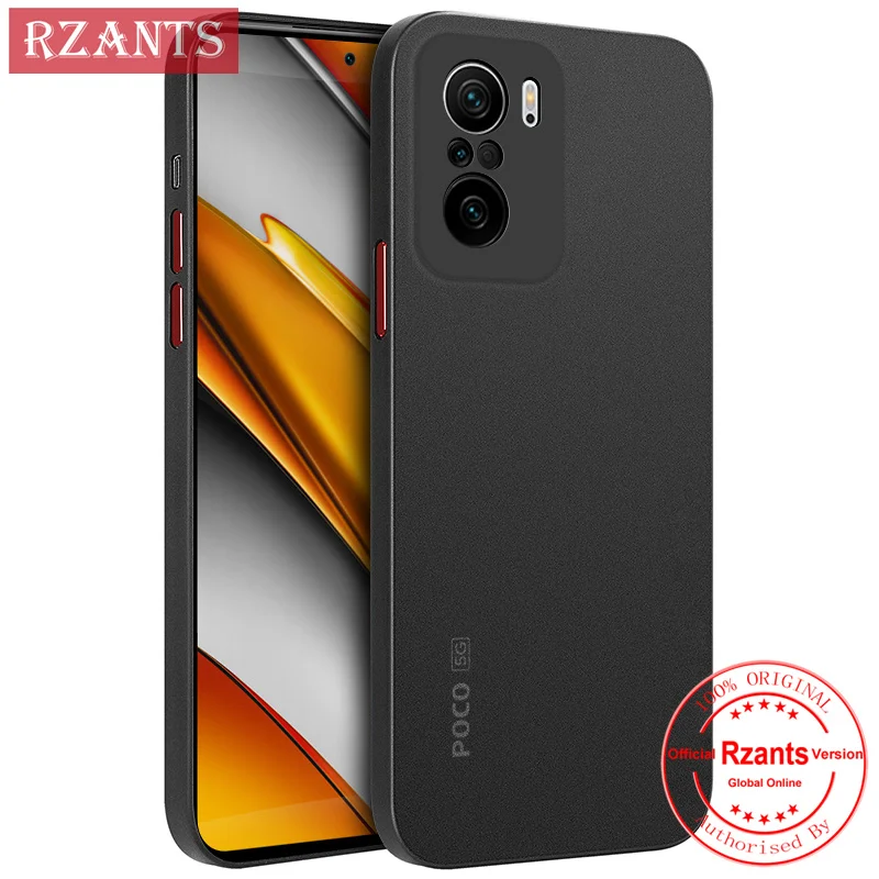 Матовый чехол Rzants для Xiaomi Poco F3 MI 11i 11X Pro Ультратонкий матовый полупрозрачный