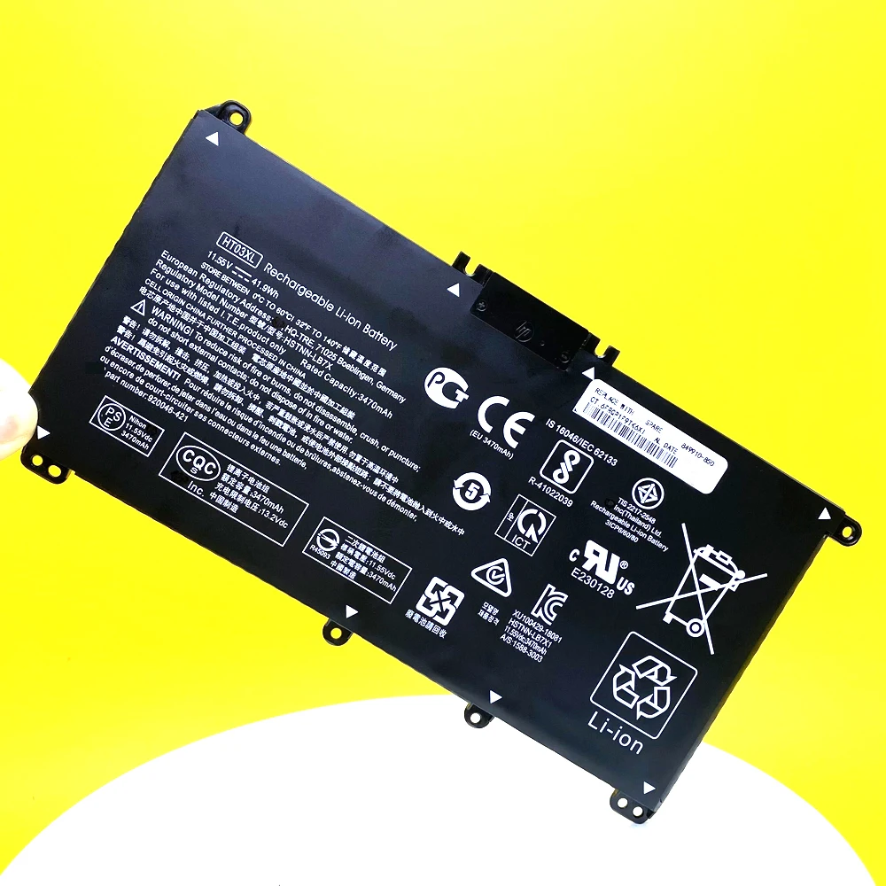 Bateria Ht03xl para hp Pavilion 14-ce0025tu 14-ce0034tx 15-cs0037t 250 255 g7 L11421421 Hstnn-lb8l Lb8m Db8r 15-cw1000au 11.55v - Imagem 4