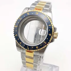 Men's Gold Sandwich Case Automatic Watch with Sapphire Glass, 40mm Water Resistant Design for Sapphire glass (4)