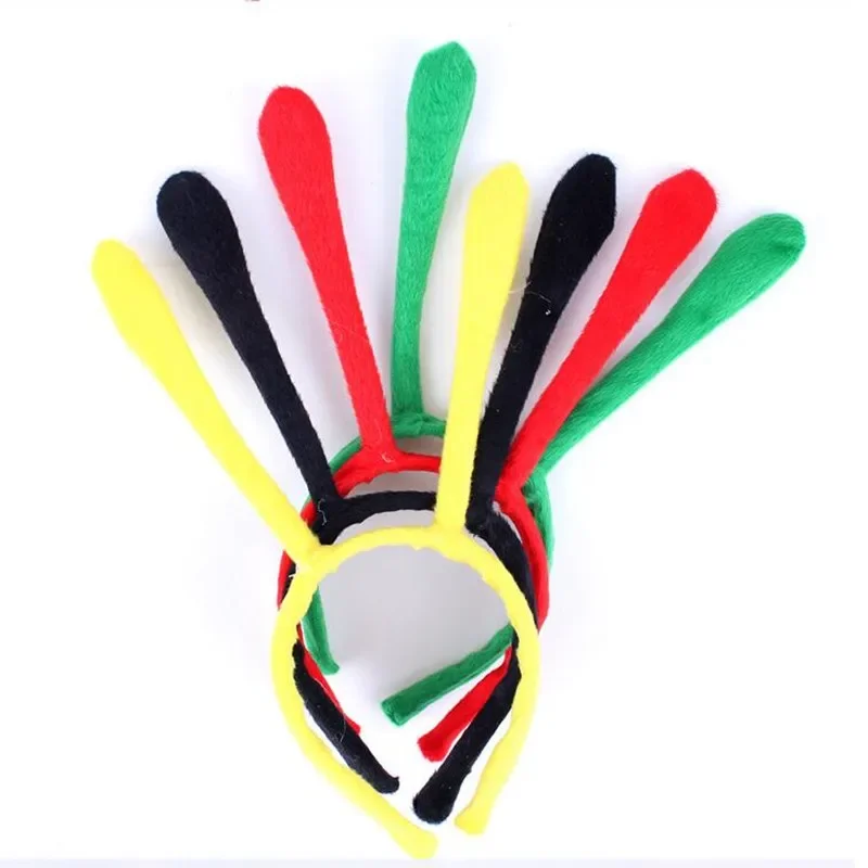 FRCOLOR Fascia Per Capelli Con Antenne Da Ape Per Bambini - 9 Pezzi, Cerchietti Morbidi Per Costumi, Feste A Tema E Cosplay - 3