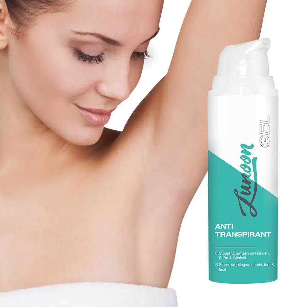 Antiperspirant deodorant spray underarm deodorant Gel 50ml Against Sweaty Hands, Sweaty Feet And Sweating On The Face Against Heavy Sweating On The Head for Adult