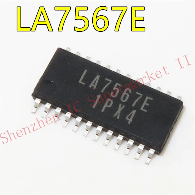 

LA7567EV-A-TRM-E TSSOP-24 LA7567E TV and VCR VIF/SIF IF Signal-Processing Circuit with PAL/NTSC Multi-Format Audio Support