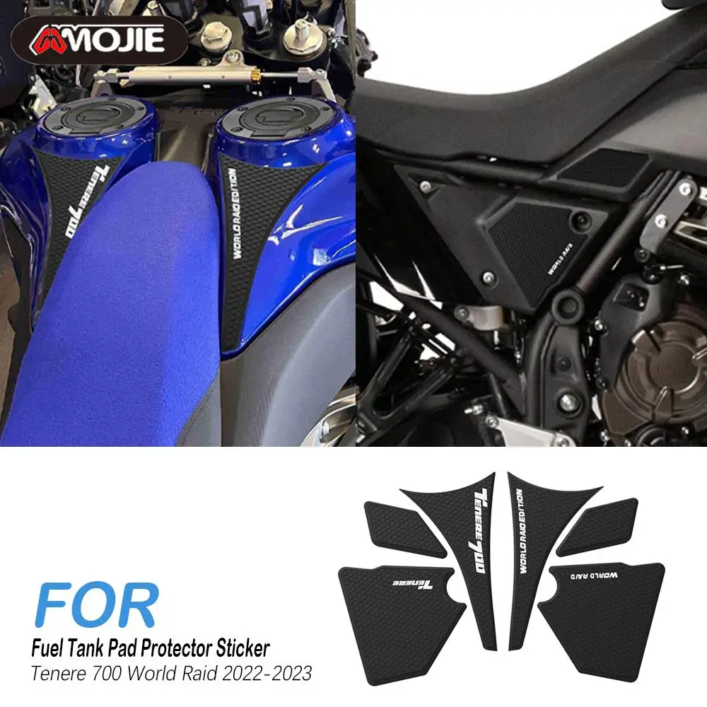 TENERE 700 Fuel Tank Stickers Non Slip Tank Pad Rubber Sticker Protector For Yamaha TENERE700 Tenere 700 World Raid 2022 2023 [предзаказ] 2022 itzy the 1st world tour мат в сеуле blu ray