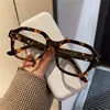 Retro Anti Blue Light Computer Glasses Frame Women Oversized Men Trendy Fashionable Stylish Eyeglasses Classic Spectacles Ouclos 1