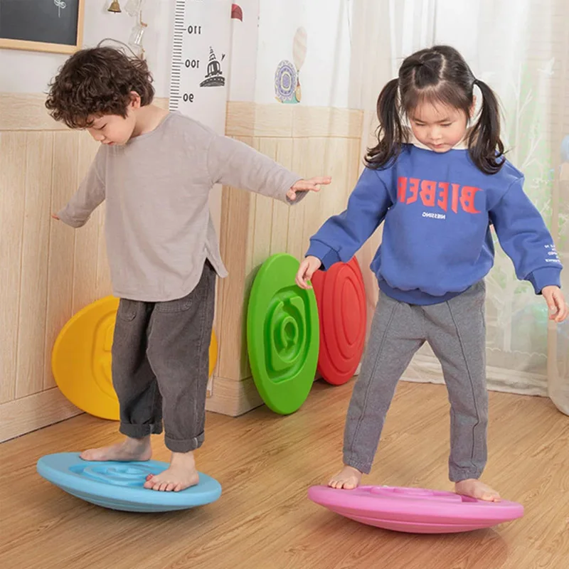 Sensory Balance Board For Autistic Children Integration Training Kids Balancing Toys Juguetes Divertidos Kinder Spiele