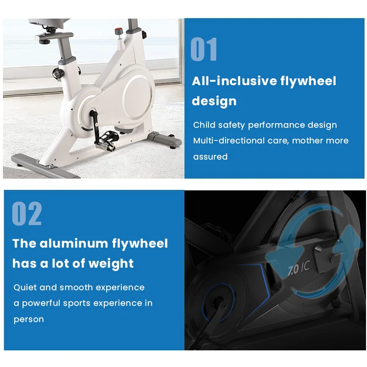 Exercise Spinning Bike Indoor Bicycle Exercise Bike for Home Indoor Sport Bicycle Gym Equipment
