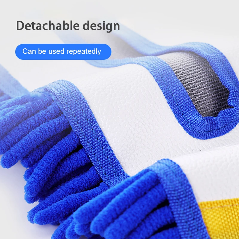 SEAMETAL Scalable Car Washing Mop Long Handle Cleaning Brush Ultra-Soft Chenille Auto Dust Removal for Car Detailing Wash Tool 5