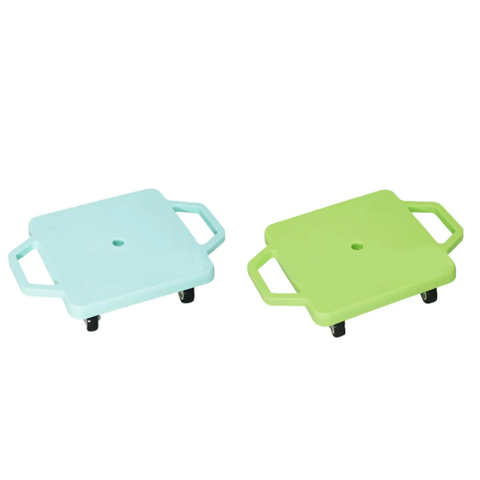 Indoor Scooter Board with Handles Square Four Wheel Scooter Sit Down