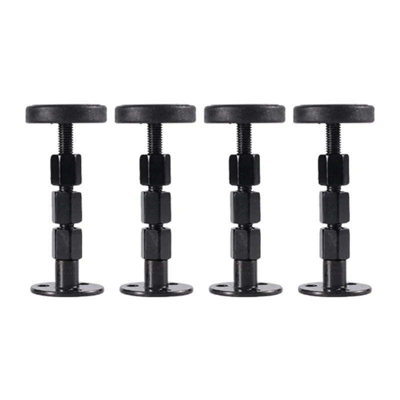 

4PCS Headboard Stoppers, Adjustable Threaded Bed Frame Anti-Shake Tool, Bed Shake Support Stabilizer