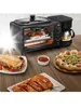 3 in 1 breakfast machine, bread toaster, electric kitchen oven, kitchen appliances 4