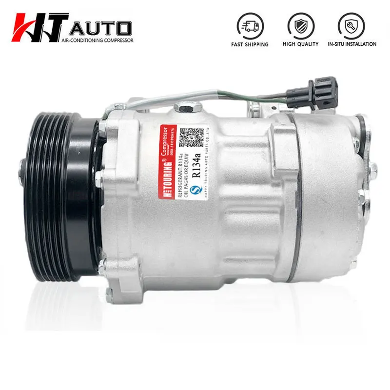 Compressore Per Sanden Sd7V16 Per Volkswagen Eurovan Transporter T4 2.8L 7 D0820805 Muslimex Sanden 1146 1214 57719