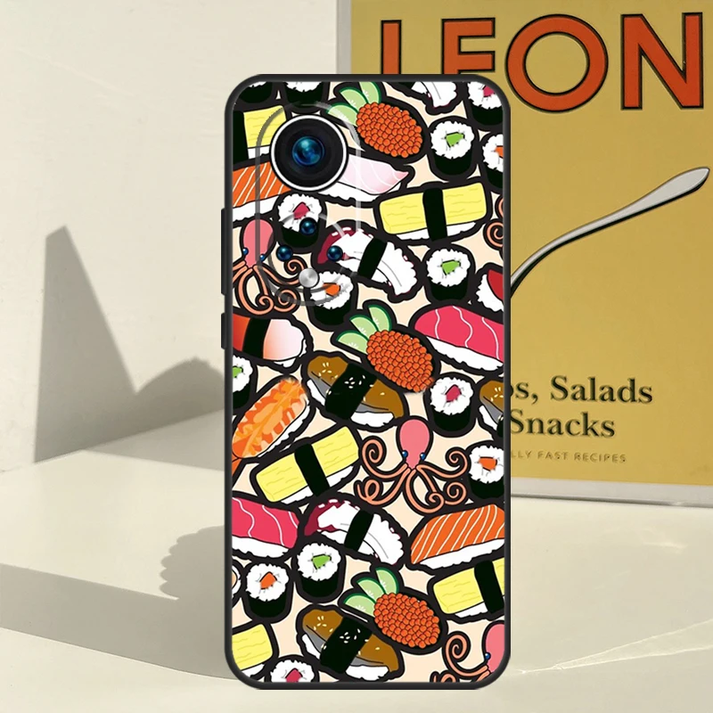 Sushi-Themed Durable Smartphone Cover