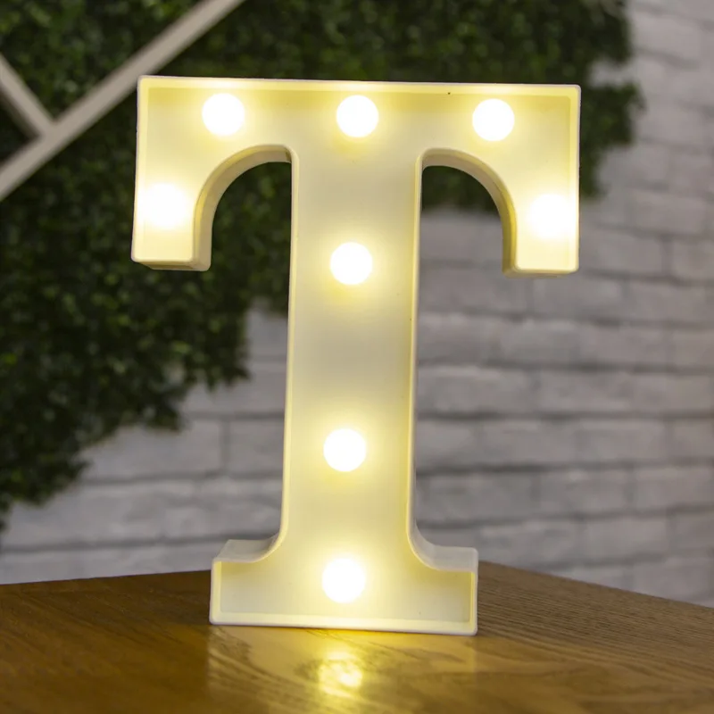 Illuminating LED Letter & Number Lights