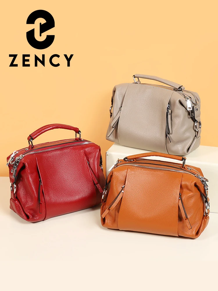 Zency – sac en cuir véritable pour femmes
