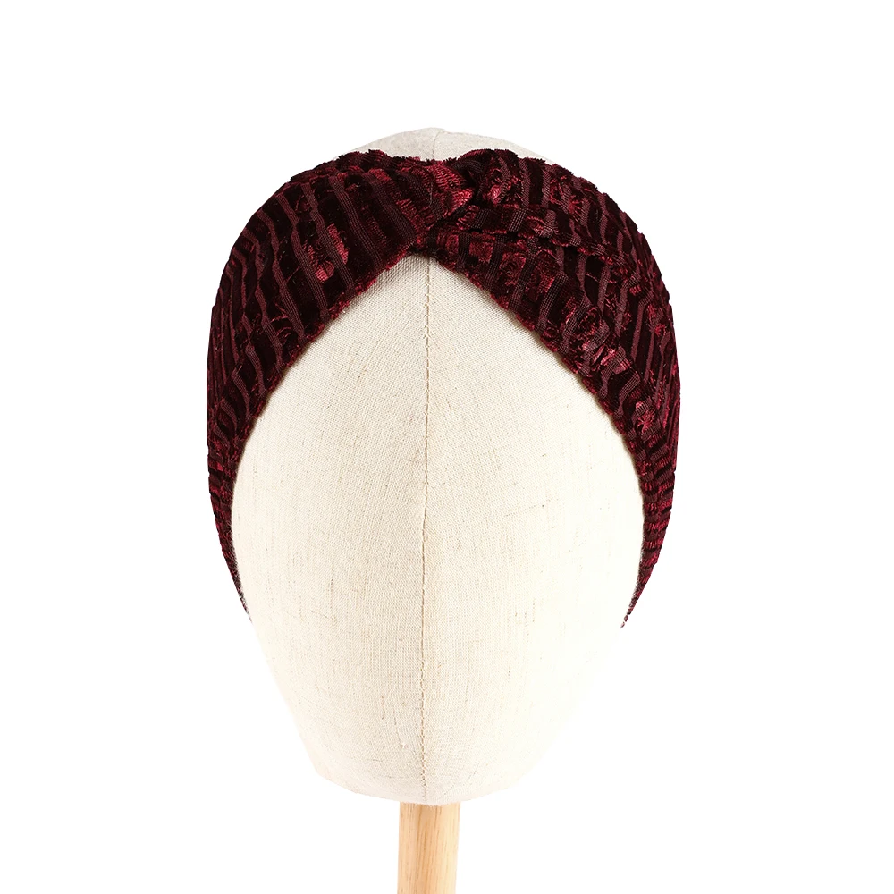 4 Stück Stirnbänder Für Frauen, Criss Cross Head Wrap Design – Dehnbar, Für Sport & Alltag, Color1