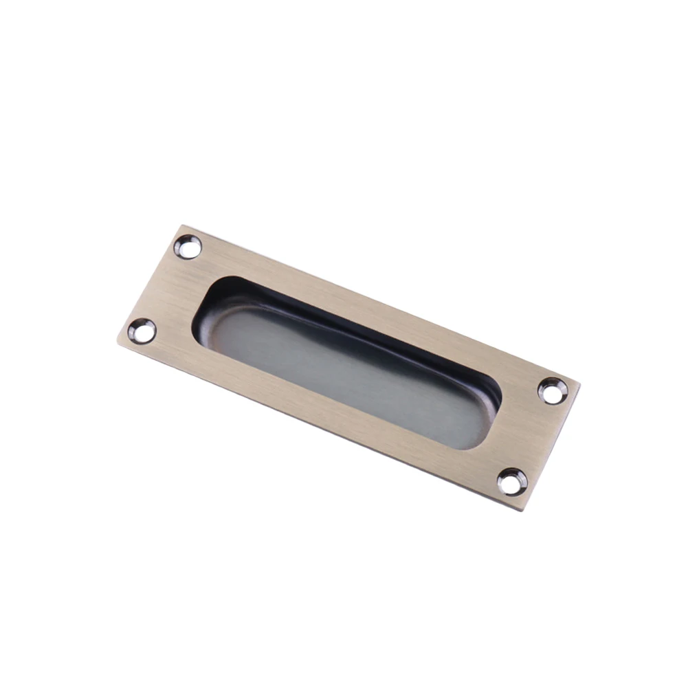 

Embedded Cabinet Door Brushed Flush Pulls Sliding Closet Door Pulls Recessed Kitchen Handles For Furniture Sliding Doors
