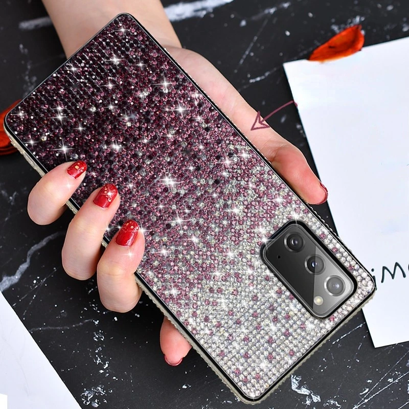 Custodia Diamantata Per Samsung Galaxy S22 Ultra S21 S20 Plus Note 20 Cover Di Bellezza Antiurto Di Lusso Ultra Glitter Bling Per Galaxy S23