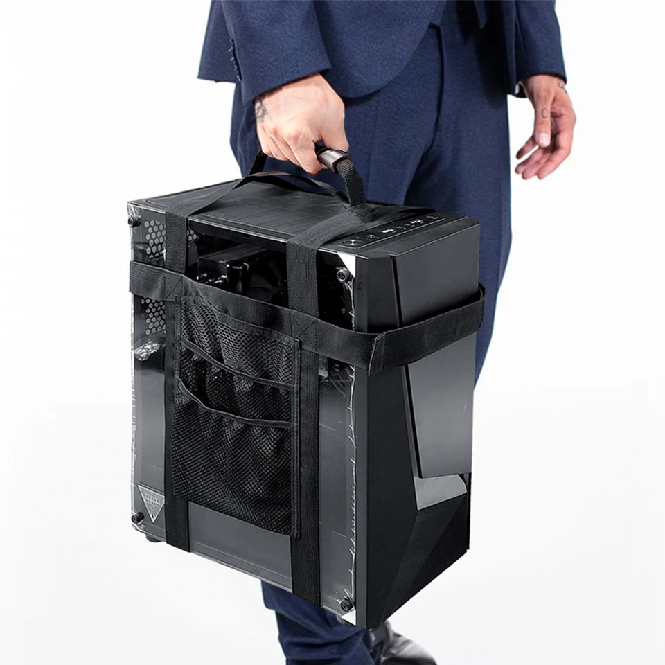 CURMIO (クルミオ) ローリングPCキャリーケース、2層デスクトップ