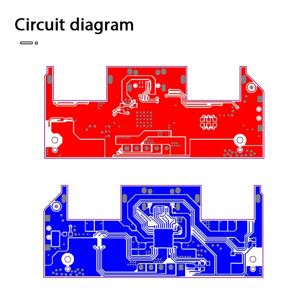 3.7V 리튬 배터리 부스트 보드 5V 3A 디지털 디스플레이 고속 충전 뱅크 모듈 IP5356 TYPE-C 마이크로 USB 모바일 파워 메인보드