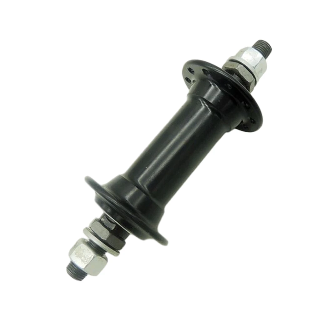 

Bicycle Front Wheel Hub Bike 20 Hole Wheel Hub Bearing Solid Shaft Bicycle Axle Lever For MTB Folding Bike Hub Solid Core
