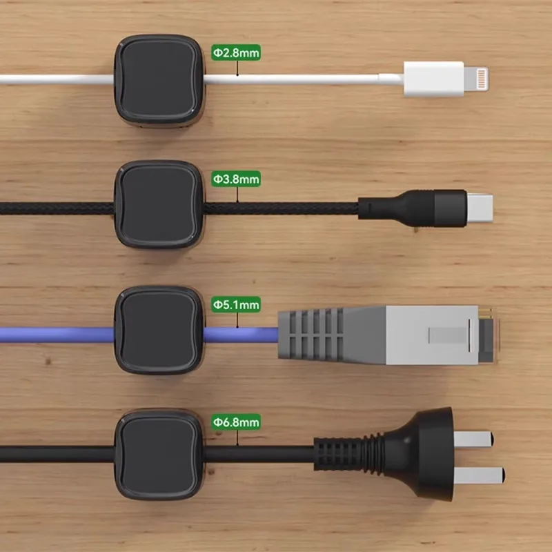 Wire Storage Artifact Magnetic Cable Management Bracket