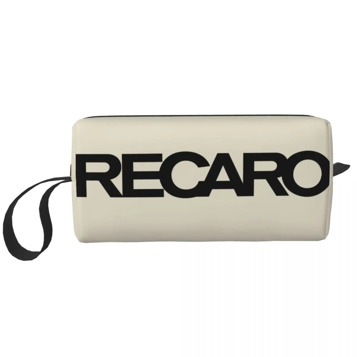 

Custom Recaros Logo Toiletry Bag for Women Makeup Cosmetic Organizer Ladies Beauty Storage Bags Dopp Kit Case Box Gift