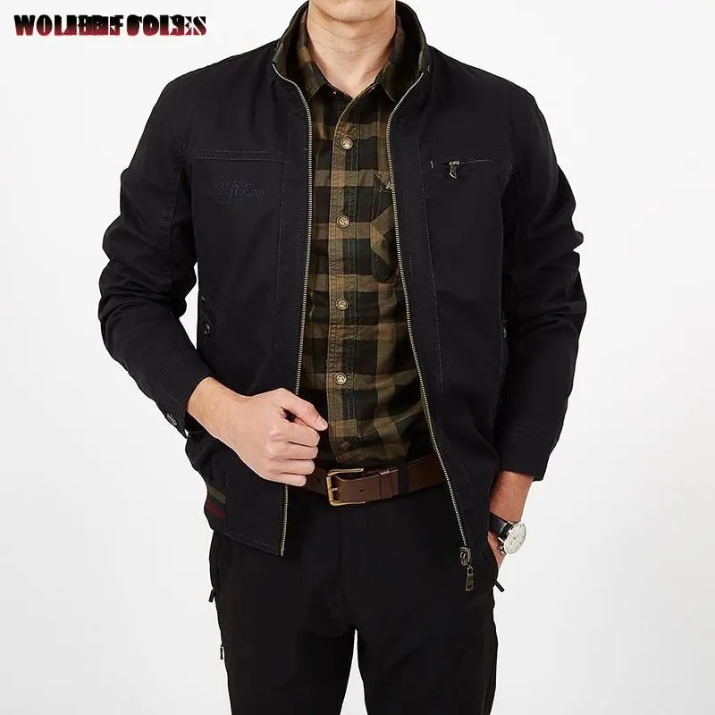 New in Jackets Baseball Jacket Casual Tactical Style Military Retro Outdoor Trekking Heating Cardigan Sports Windbreaker