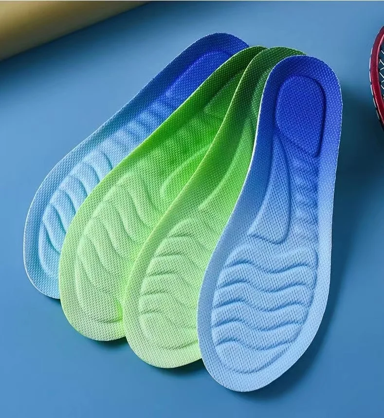 Orthopädische Laufsohlen aus 4D Cloud PU-Material, Weiche Atmungsaktive Stoßdämpfende Kissen-Schuheinlagen für Sport – Detail 14
