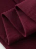 DUSHU Ankola Red Fake Two-piece Long-sleeved Sweatshirt 2025 Spring New Design Commuter Retro Style Top Chic Shirt 25DS81073 5
