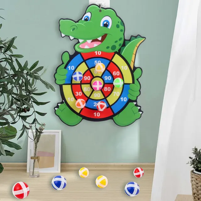 Assiette de fléchettes d'animaux de la Jungle, Panda Safari, cadeaux de fête d'anniversaire pour enfants, décoration de fête prénatale, jouets pour enfants, cadeaux 5