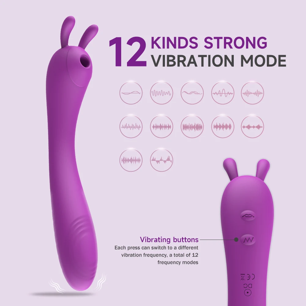 LICKLIP Bendable Rabbit Vibrators Dildo Nipple Sucker Clitoral Sucking Sex Toys for Women Clit Vacuum Vagina Stimulator Couple S8a331da93d854d41942431701f14bf05D