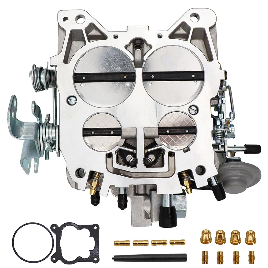 4BarrelsCarburetorCarbfor1901RRochesterQuadrajet4MVChevySummitJegsDivorcedChoke