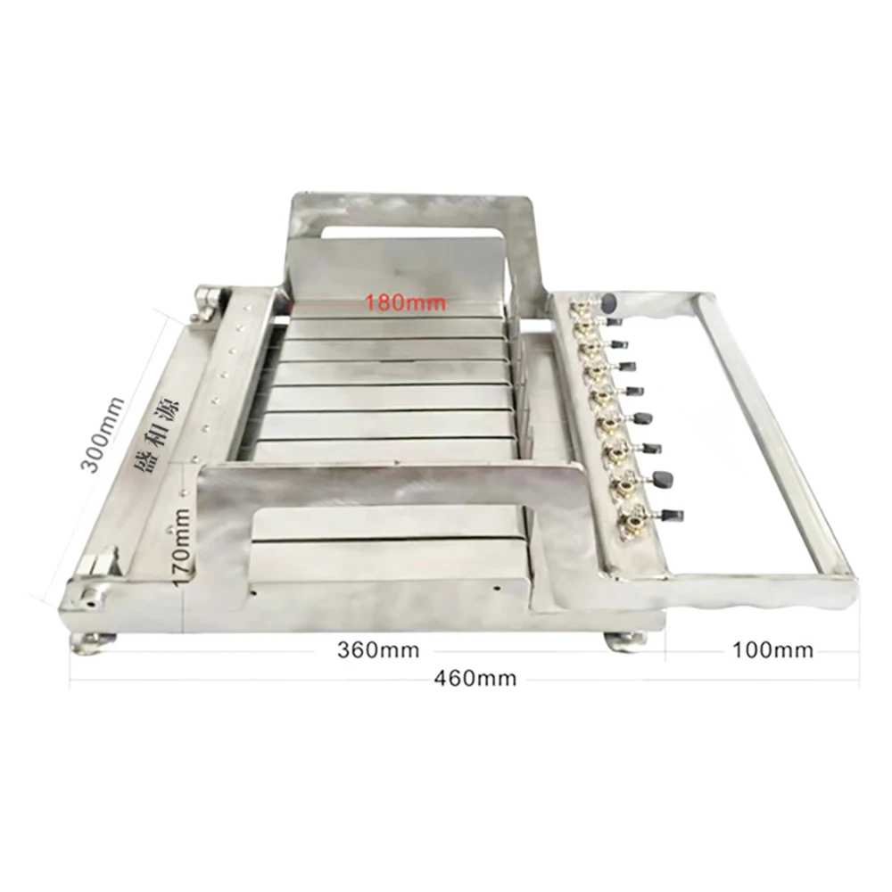 Household Manual Wire Knife Slicer Tofu Cheese Toast Cutter 304 Stainless Steel Handmade Soap Cutting Machine Spacing 10MM