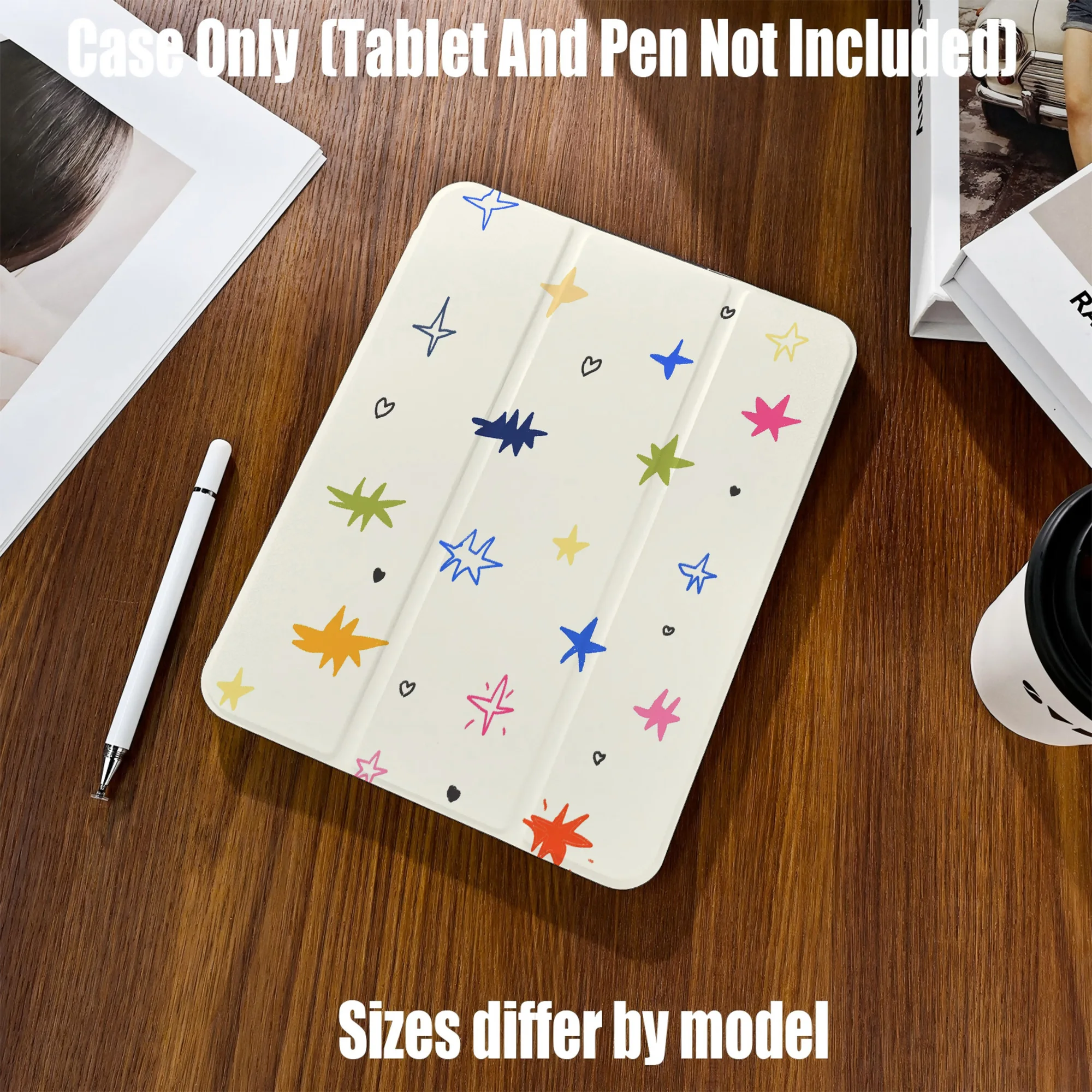 Premium TPU Tablet Case - Slim, Shockproof, Lightweight & Durable Protective Cover