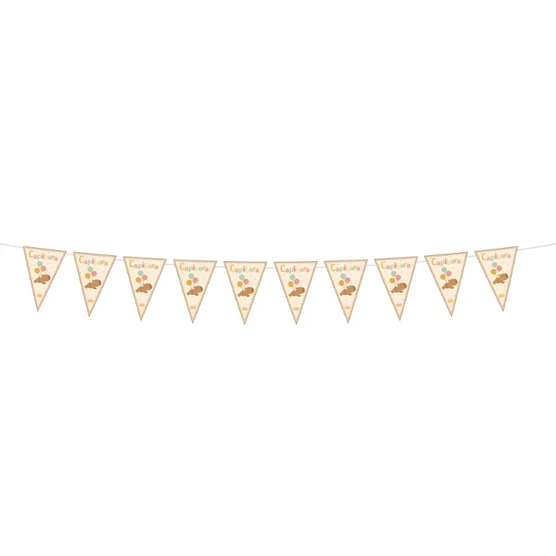 Capybara Geburtstag Party Dekoration Cartoon Tier Einweg Geschirr Set PVC Stroh Party Liefert Banner Ballon Hintergrund Kinder – Detail 15