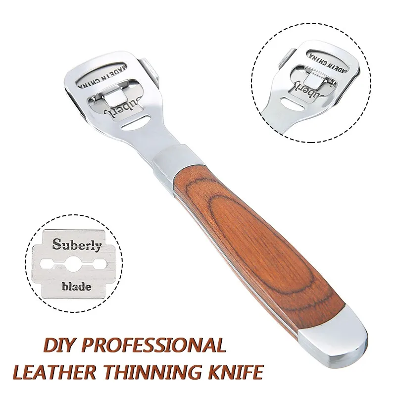 Leather Skiving Tool Edge Skiver Thinning Knife Trimming Shovel Leather Beveler DIY Thinning Craft Tool leather skiving knife,leather tool,leather working tools,leather cutting tool,craft cutting tool