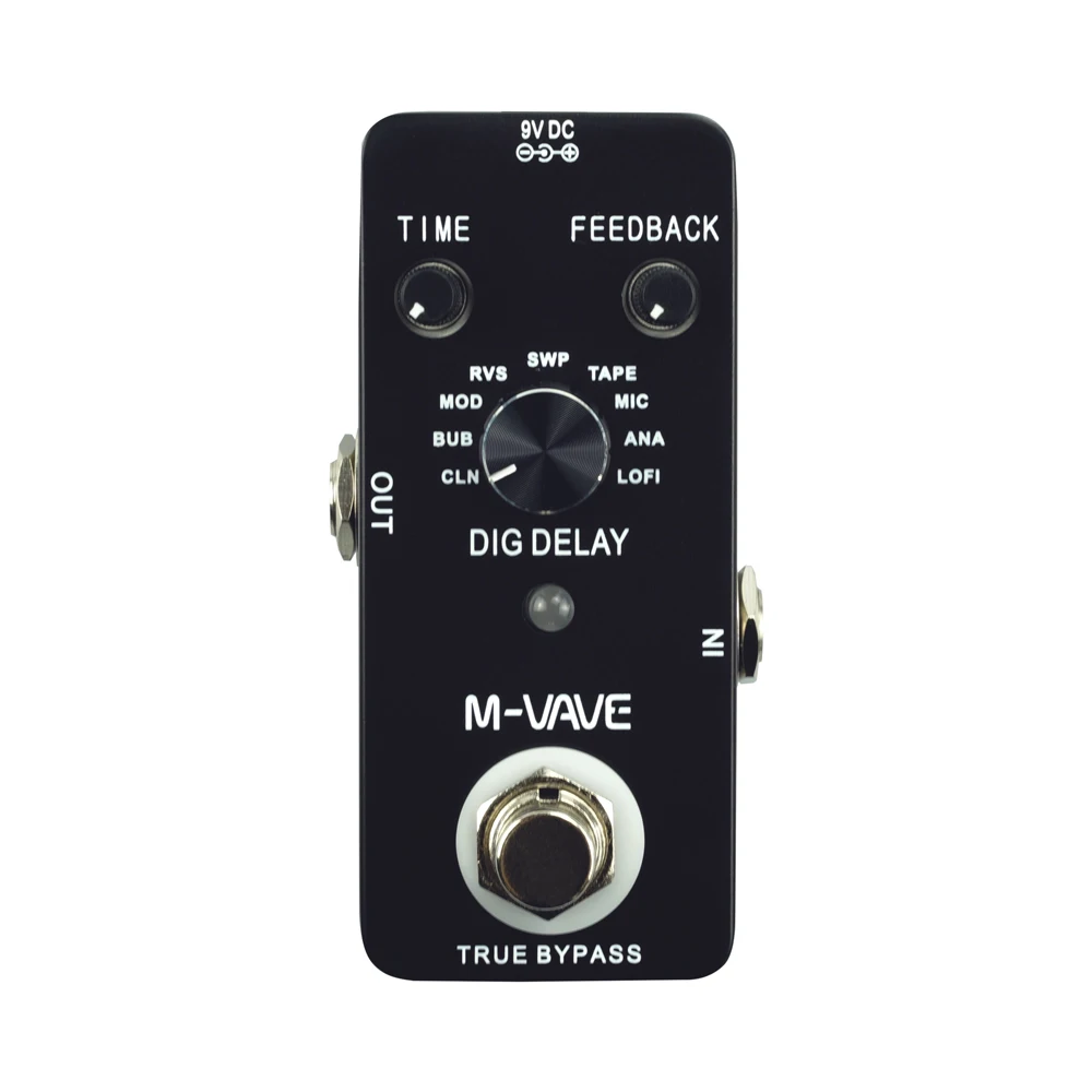 nada deuda Caso Cuvave Mini Digital Delay Guitar Effect Pedal 9 Delay Effects True Bypass  Fully Metal Shell Guitar Parts & Accessories - Guitar Effects - AliExpress