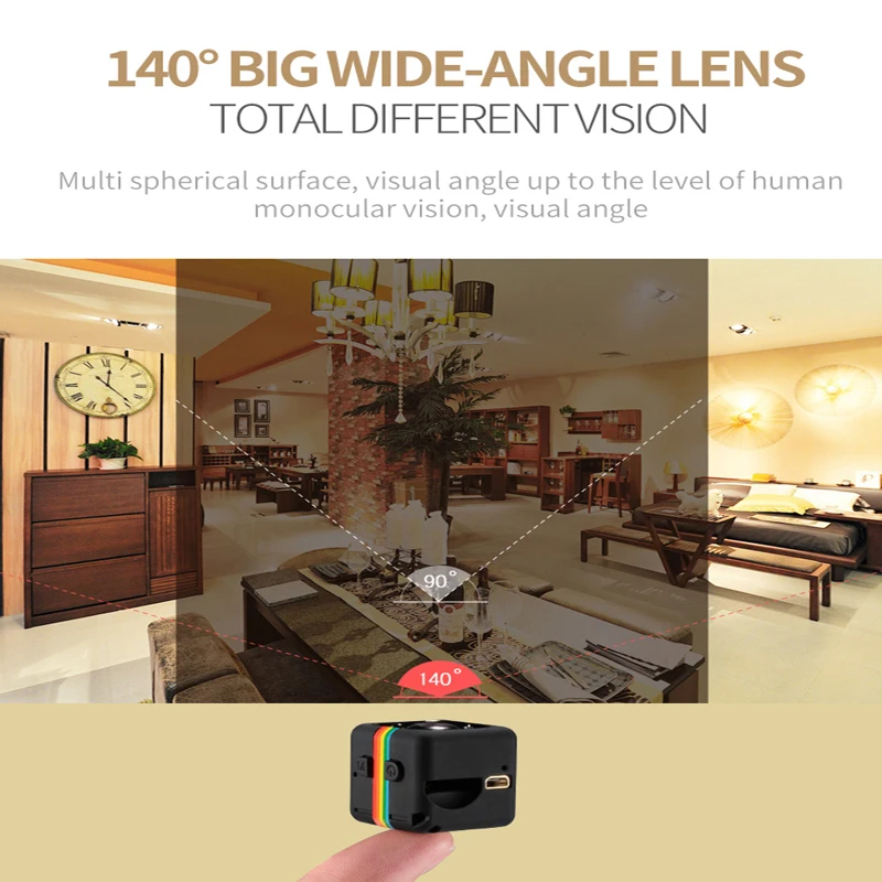 SQ 11 Mini Camera HD 1080P Sensor Night Vision Camcorder Motion DVR Micro Camera Sport DV Video small Camera Cam SQ 11