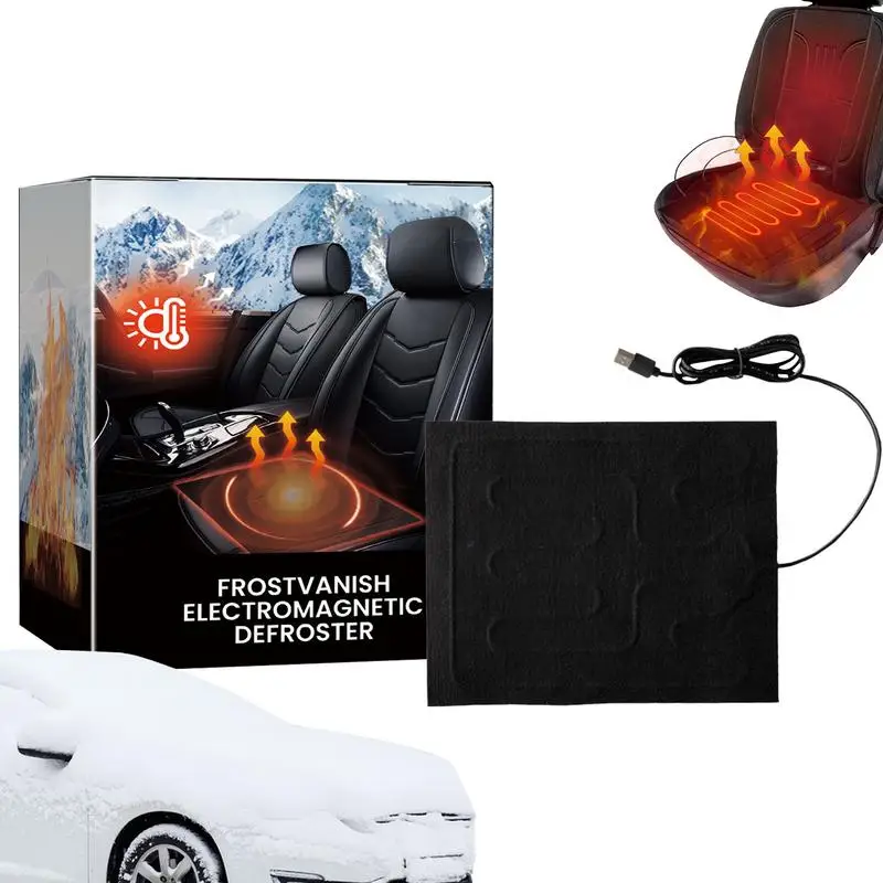 

Электрическая нагревательная подушка для автомобиля, мягкий Автомобильный Подогреватель Сиденья, прочный автомобильный обогреватель, дефростер для автомобиля, грузовика, внедорожника, RV или кемпинга