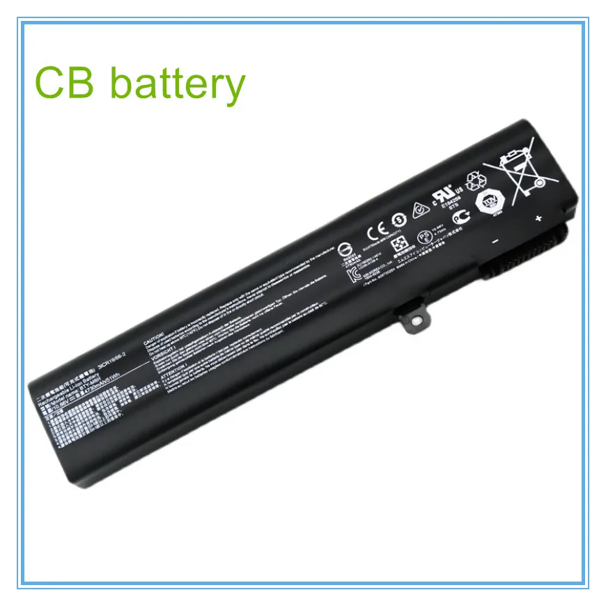 

Original BTY-M6H battery for GE72 GE62 3ICR19/66-2 6QD 6QD-001XCN 10.88V 51Wh laptop batteries