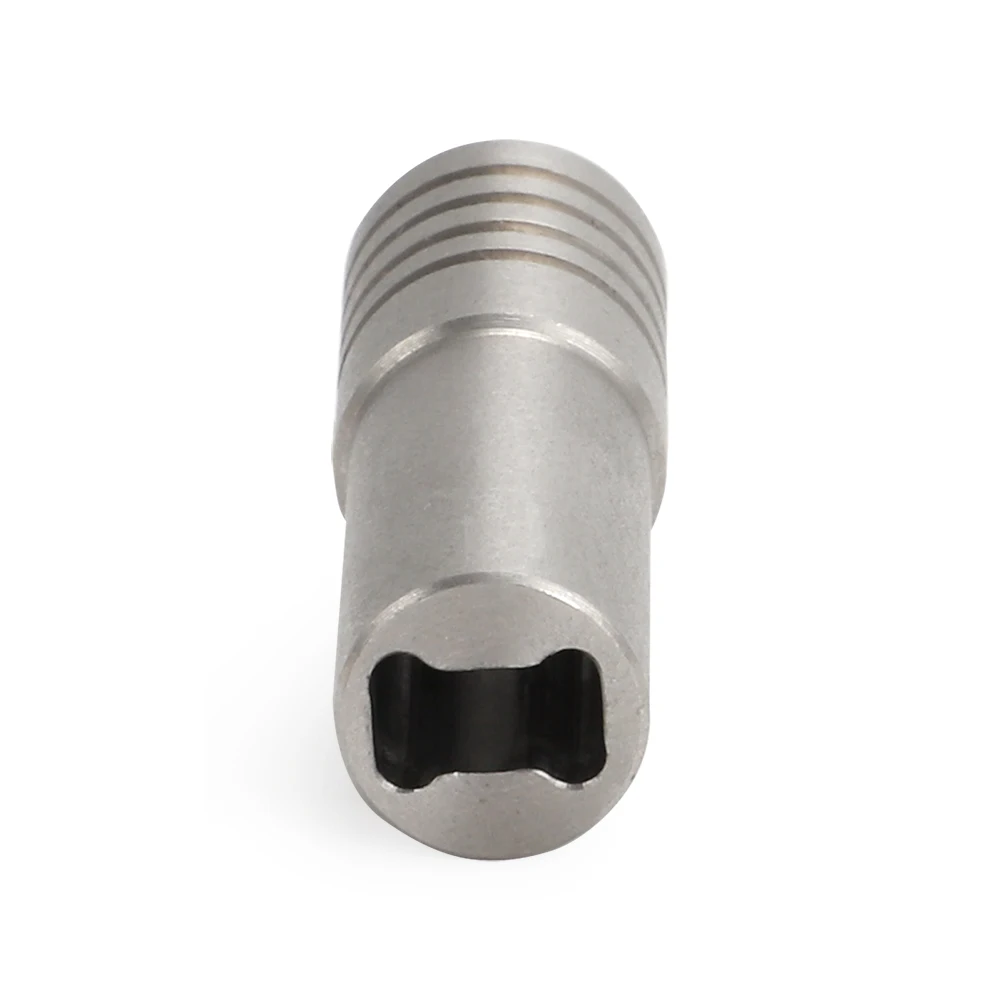 Screwdriver Extension Pole Adapter Sleeve For 6.35 Bits Leatherman Flat Bit Free T2 T4 K2 K4 P2 P4 Stainless Steel Inlaid Magnet 6
