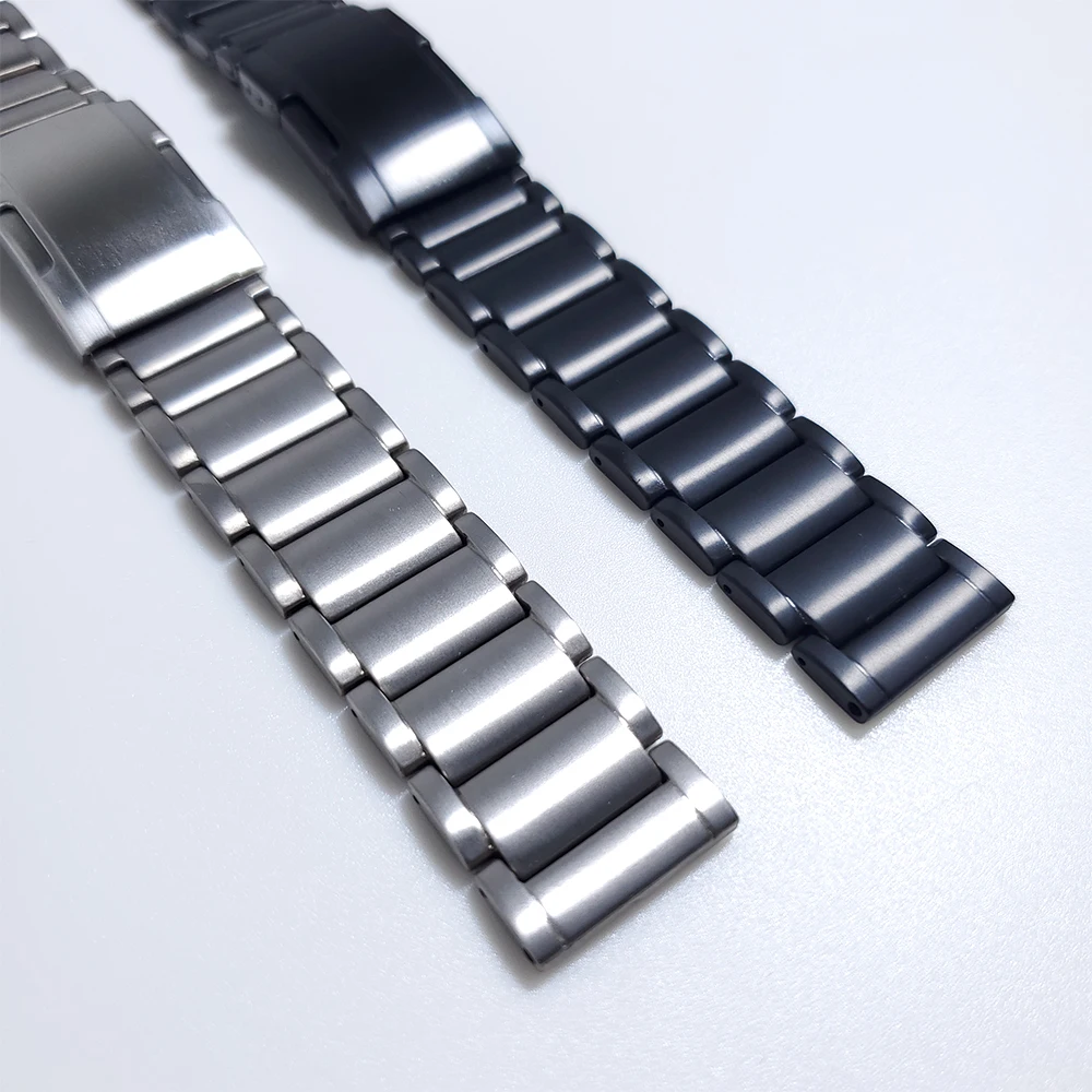 22mm Titanium Strap For HUAWEI WATCH 4 Pro Metal Band Folding buckle Watchband For HUAWEI WATCH Ultimate Bracelet Accessories