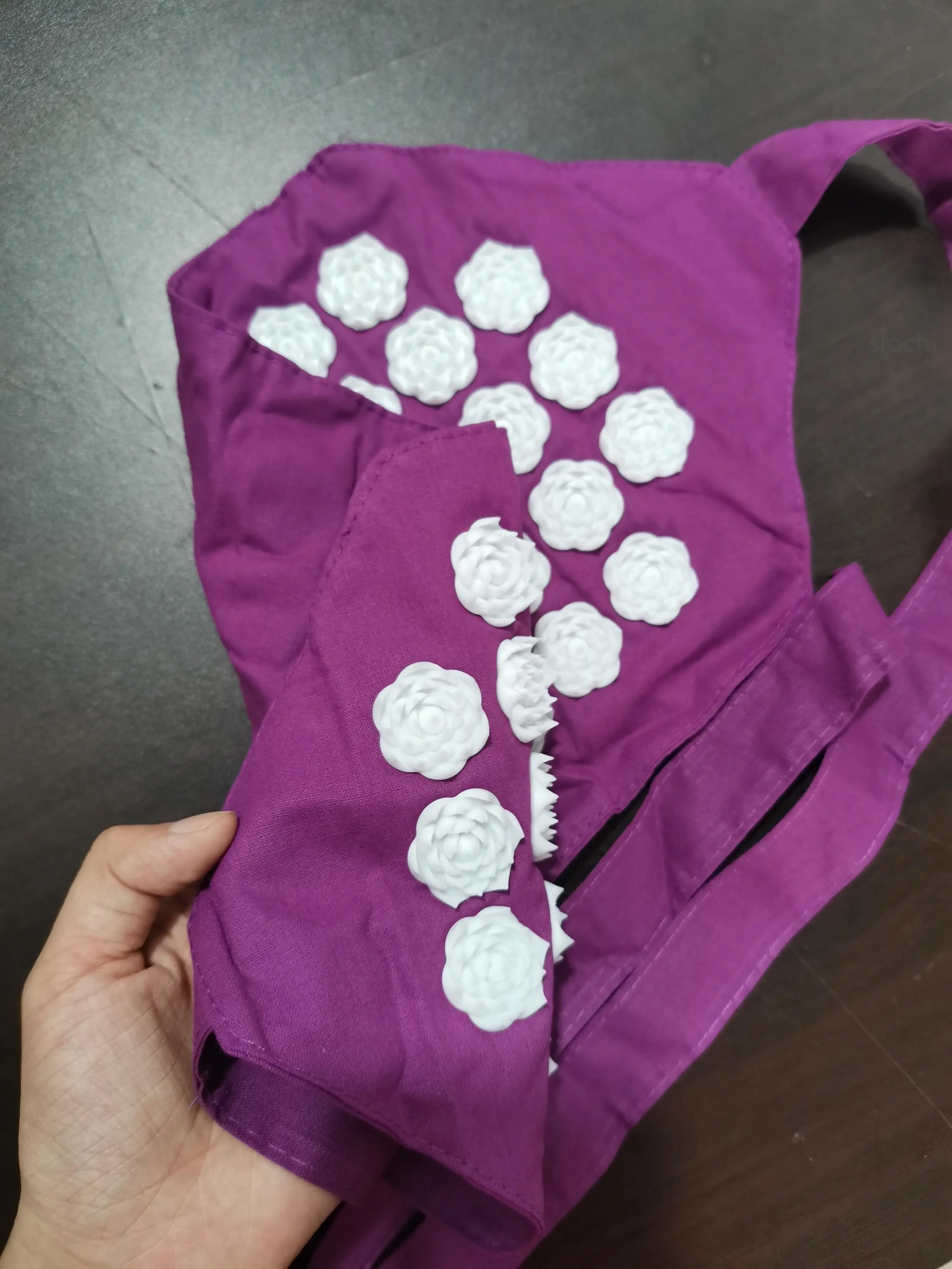 Waist Massage Lotus Shape Cushion Acupuncture Belt Yoga Mat