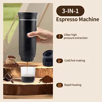 Portable Coffee Machine Wireless Electric Espresso Coffee Maker for Capsule Coffee Powder Travel Camping Coffee Maker 2