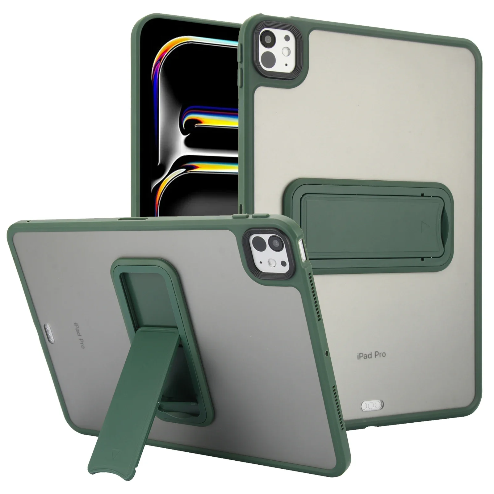 Durable Protective Back Cover with Built-in Bracket Stand