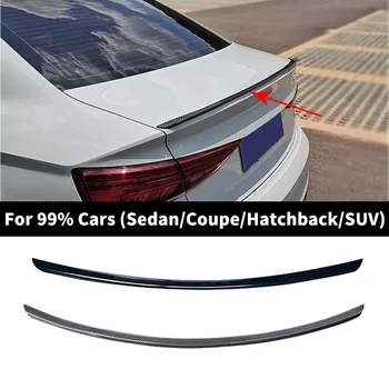 Universale Spoiler Ala Posteriore Diga D'aria per 99% Berlina Coupe Hatchback SUV Audi A3 A4 Honda VW Golf Mazda 3 Auto Tuning Accessori
