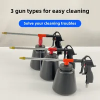 Pneumatic High-pressure Cleaning Gun Spray Gun Car Wash Engine Oil Oil Water Air Dual Adjustable Air Pump Air Compressor 2